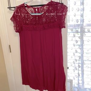 Red Dress size small from as you wish